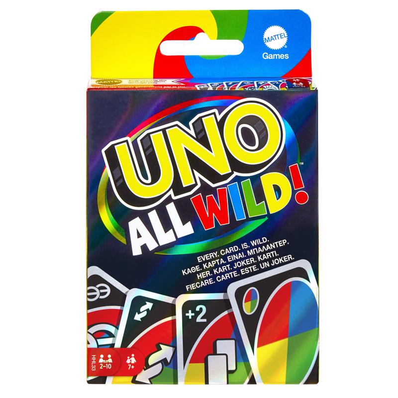 CARD GAME UNO ALL WILD on Sale