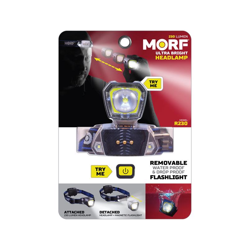 HEADLAMP BLACK 230L Sale