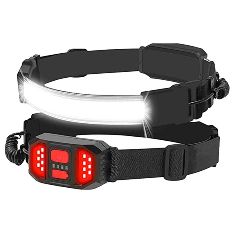 HEAD LAMP LED PLASTC BLK on Sale