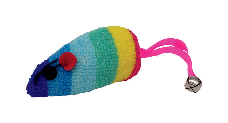 CATNIP RAINBOW MOUSE TOY Discount