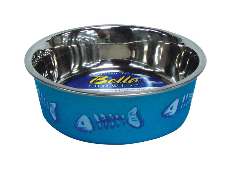 CAT BOWL BLUE Online now