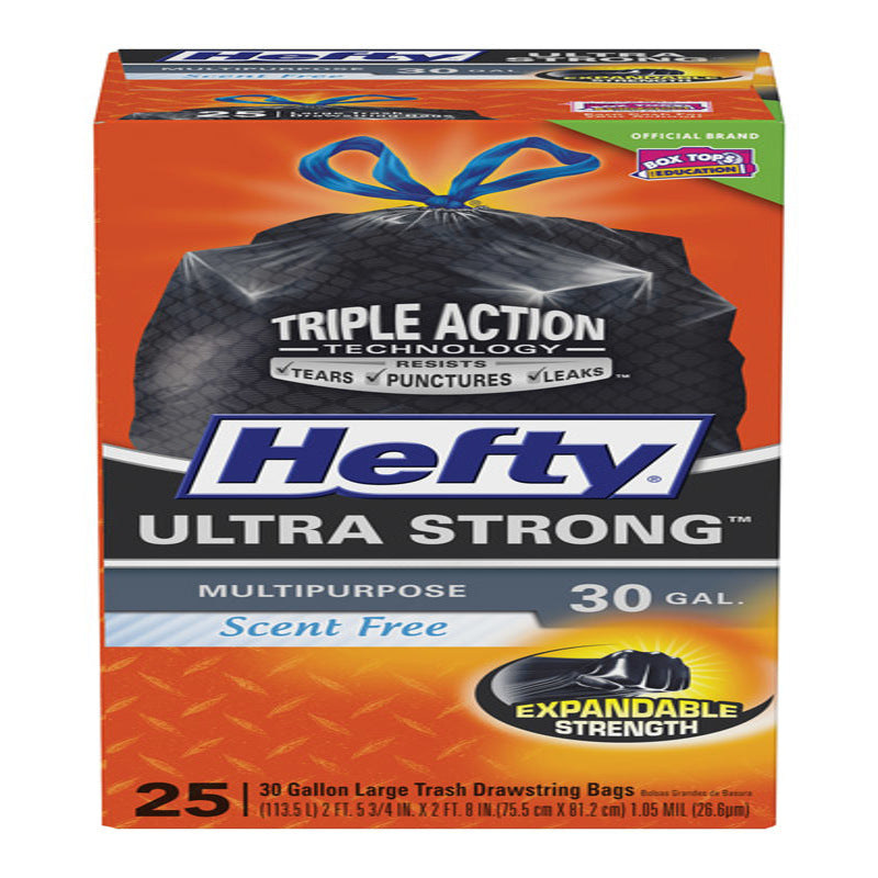 HEFTY BAG 30GAL 25CTFLEX Hot on Sale