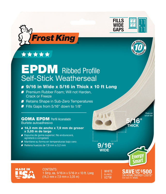 EPDM 10’X5/16″ WTHR TAPE Hot on Sale