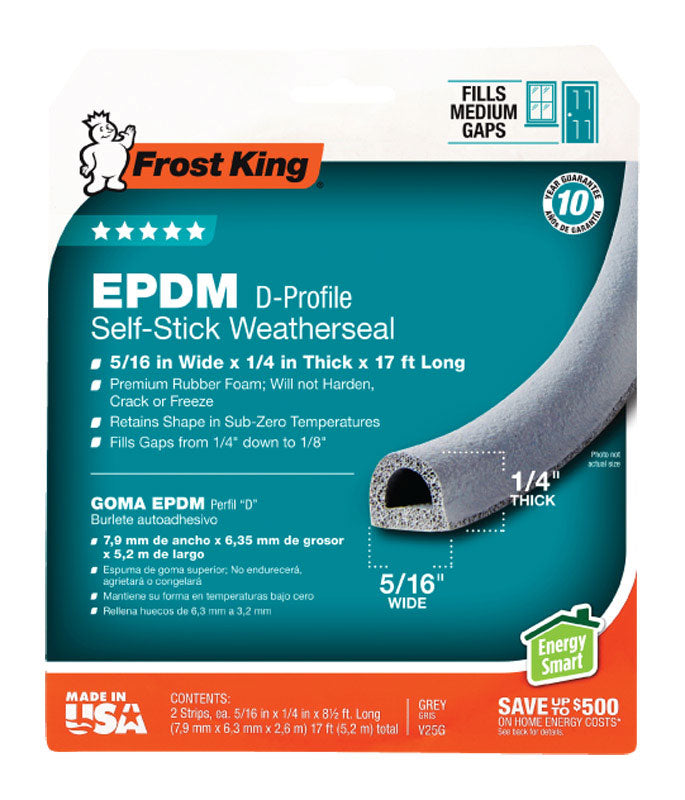 EPDM WETHR TAPE 17’X1/4″ Online now