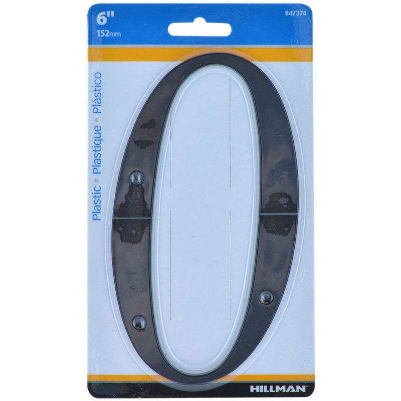 6″ BLK #0 NAILON 1PC Fashion