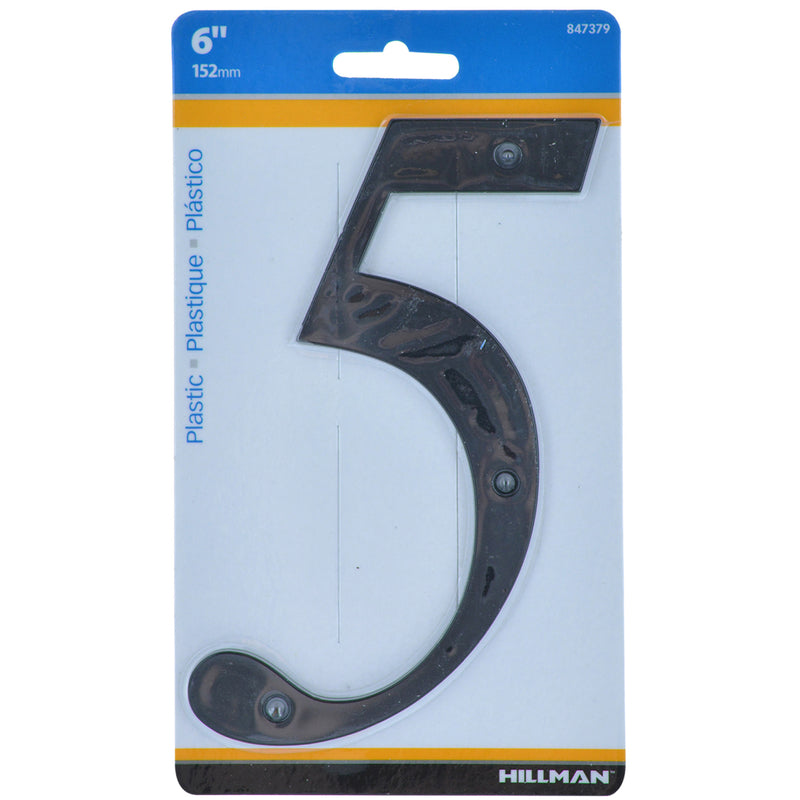 6″ BLK #5 NAILON 1PC Sale