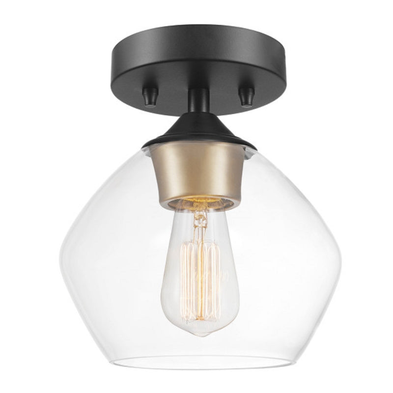 CEILING LT MTBLK 60W 8″L on Sale