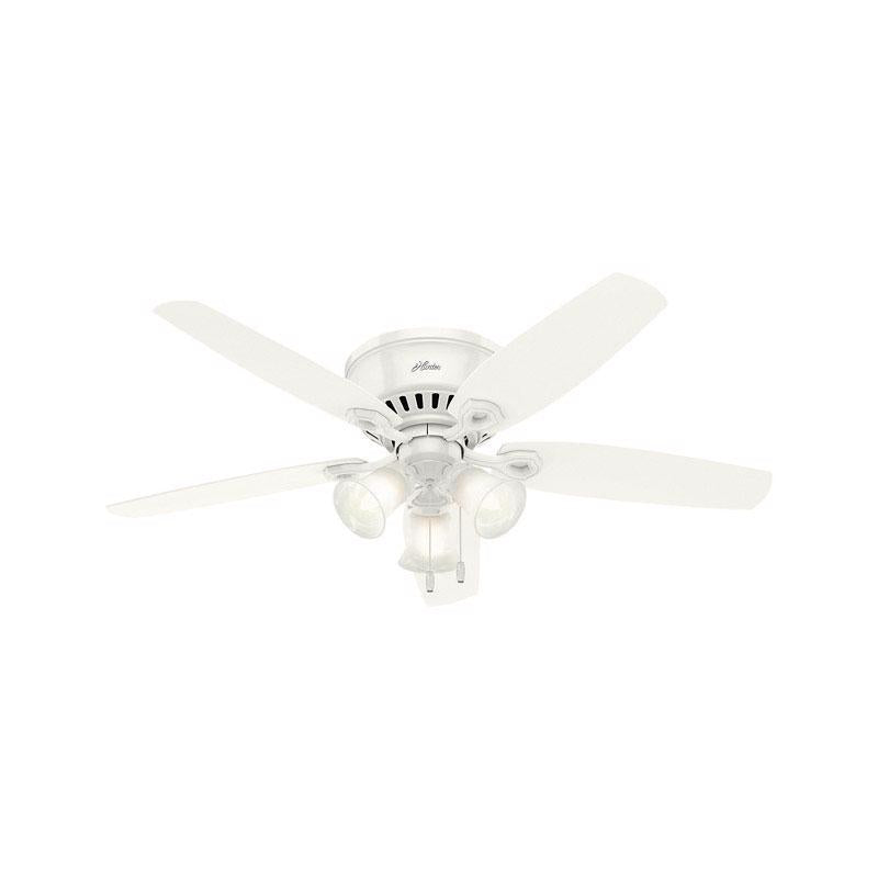 CEILING FAN SNOW WHT 52″ Discount