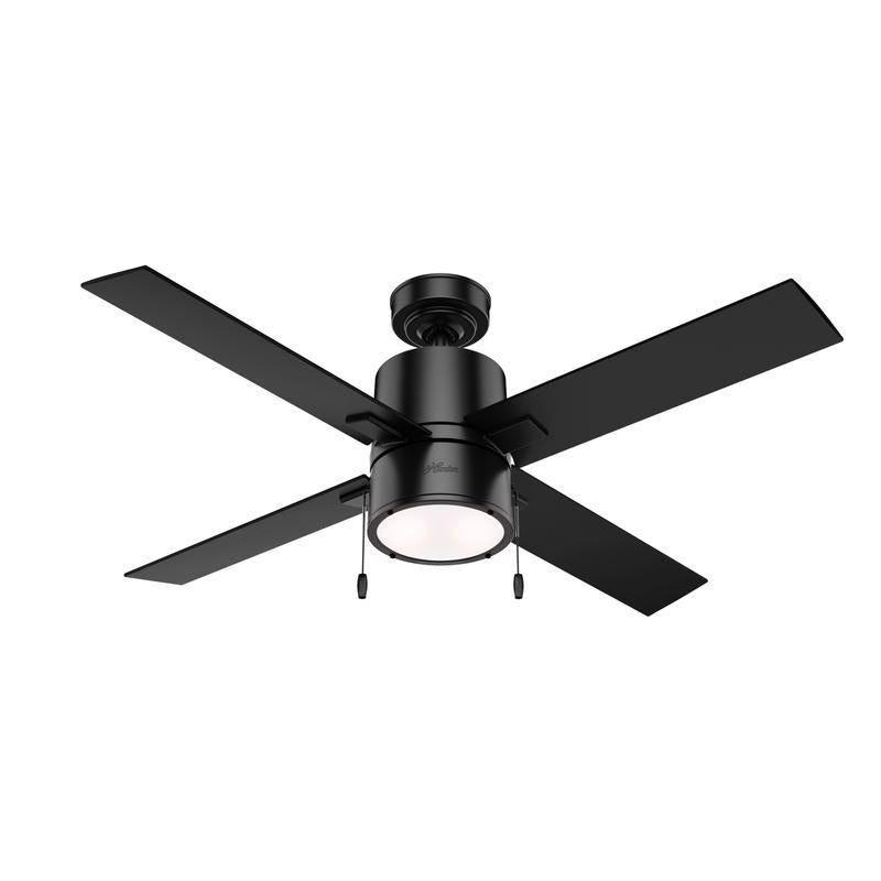 CEILING FAN MTTE BLK 52″ Fashion