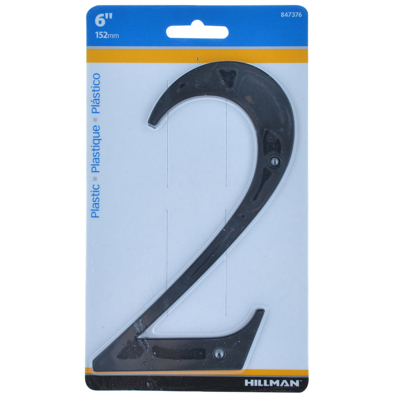 6″ BLK #2 NAILON 1PC Online now