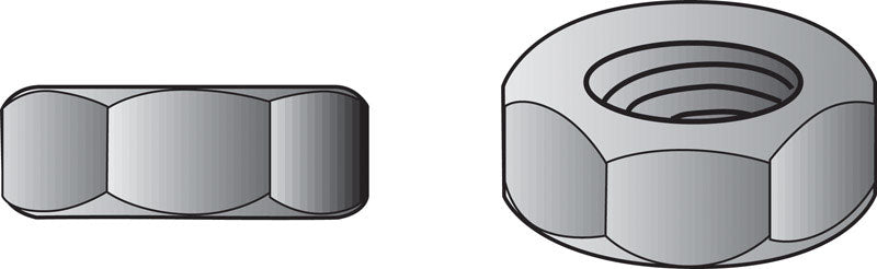 HEX MS NUTS Z  10-24 Discount