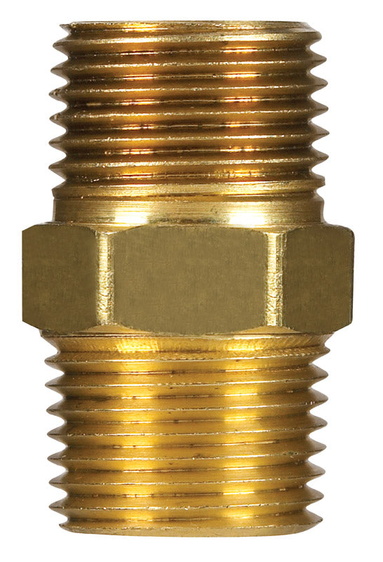 HEX NIPPL3/8″MPT YBRS LL Fashion