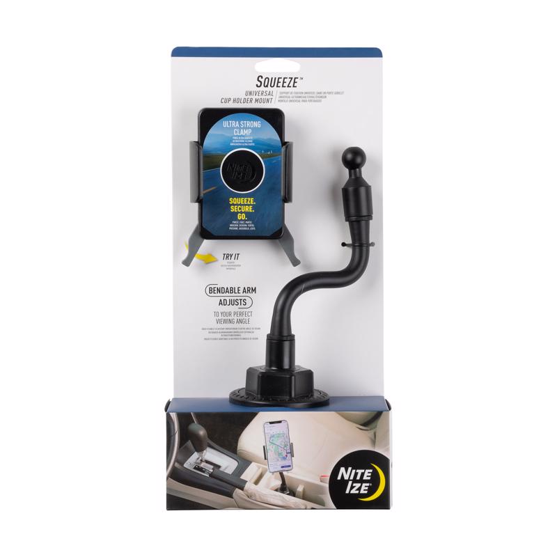 CELL PHONE HOLDER BLK on Sale