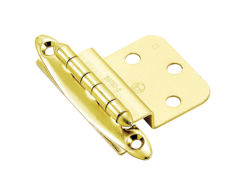 HINGE 3/8INSET BRT BRASS Sale