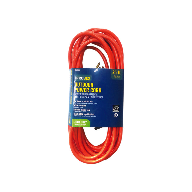 EXTN CORD 16/3SJTW25’ORG Hot on Sale