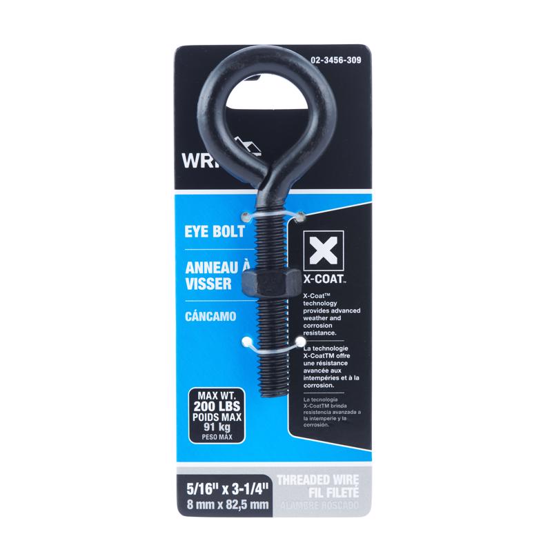 EYEBOLT BLK 3-1/4X5/16″ Supply