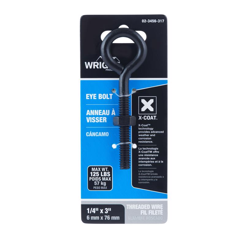 EYEBOLT STL BLK 3X1/4″ Online now