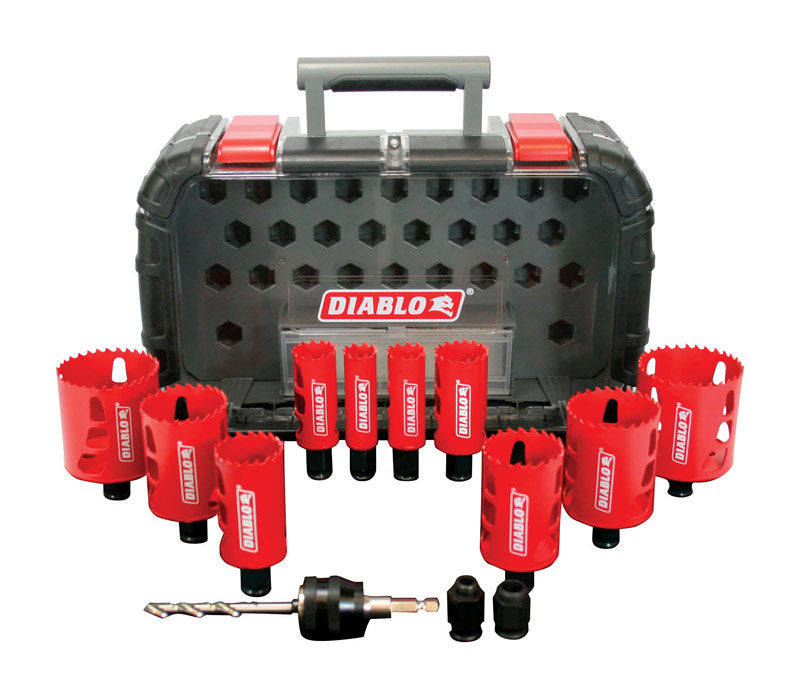 HOLE SAW KIT BI-MTL 14PC Online now