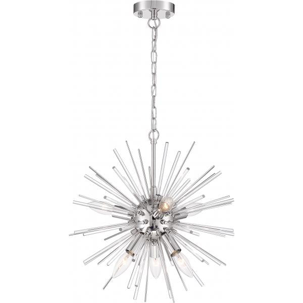 CIRRUS 8 LIGHT CHANDELIER Supply