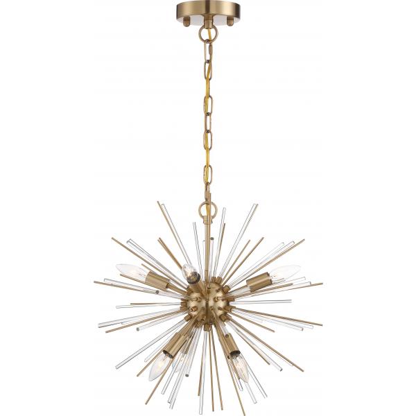 CIRRUS 6 LIGHT CHANDELIER Hot on Sale