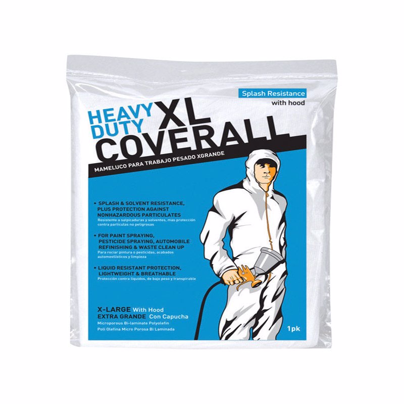 HOODED COVRALL LXL HVYDY Fashion