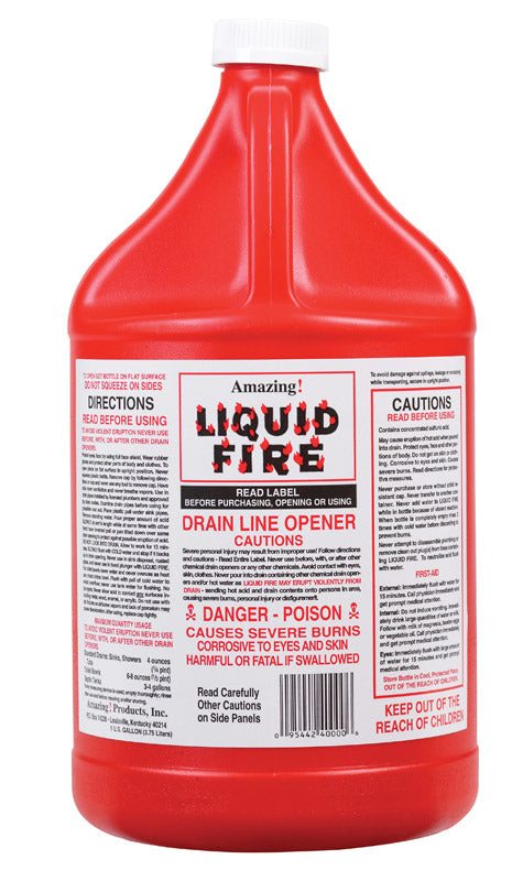 CLEANR DRAIN LIQFIRE GAL Discount