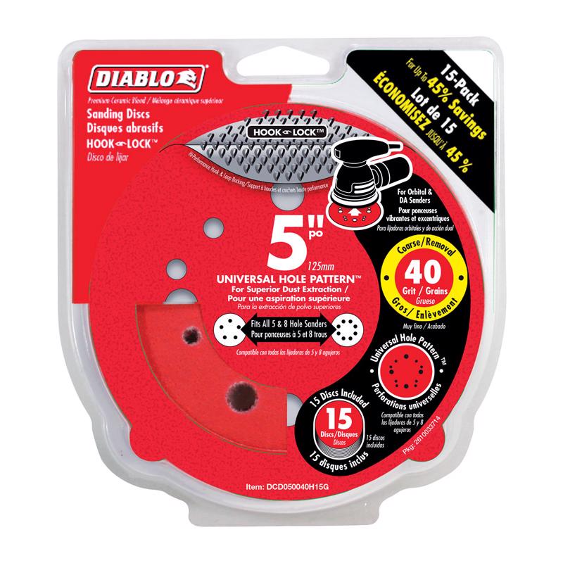 HOOK&LOCK DISC 5″40G 15P Hot on Sale
