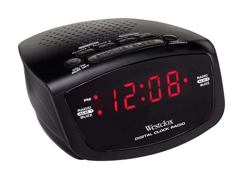 CLOCK RADIO AM/FM LED on Sale
