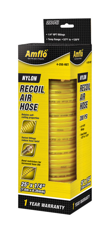 HOSE AIR 1/4″X25′ RECOIL on Sale