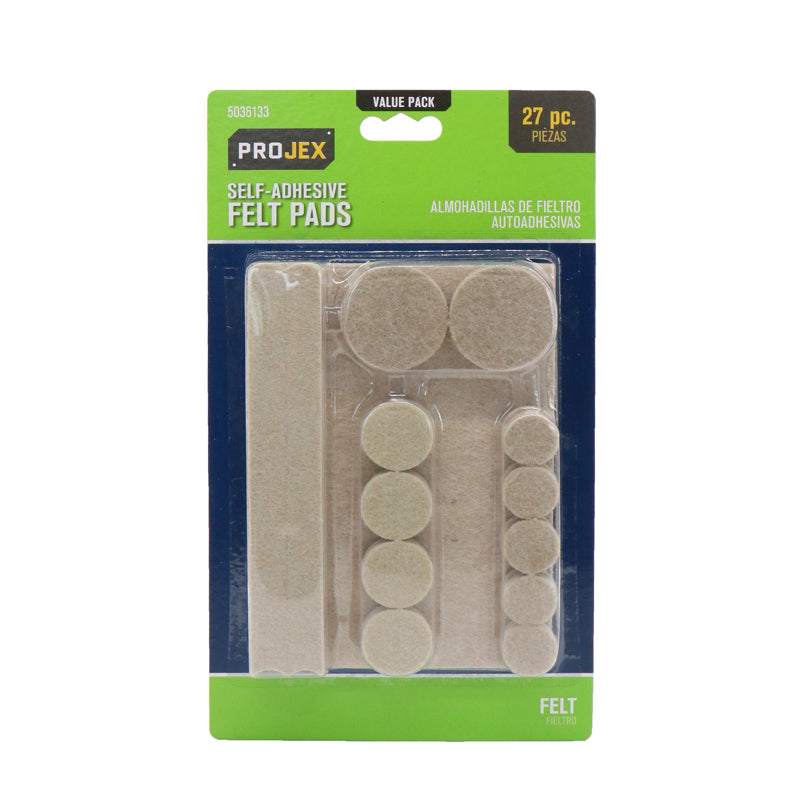 FELT PAD HVYDTY AST CD27 Online Sale