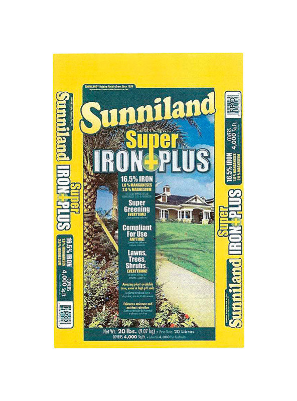 FERTILIZER IRON PLUS 20# Online
