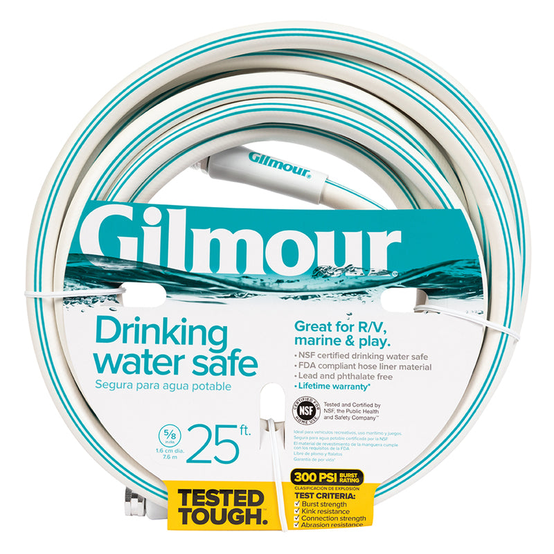 HOSE PVC WHITE 5/8″X25′ Online Hot Sale
