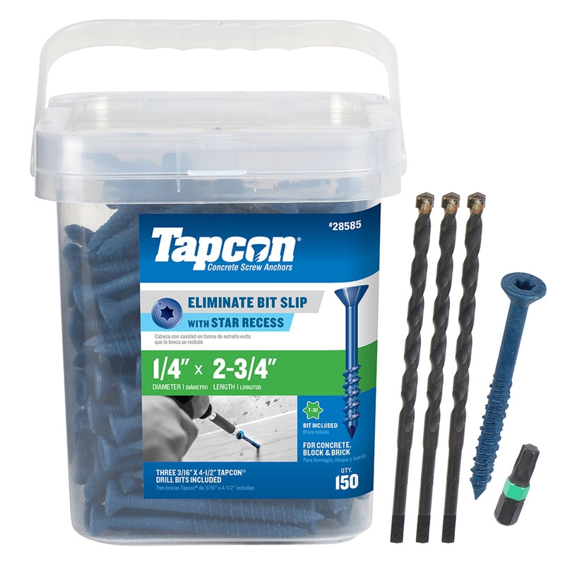 CN SCREW 1/4X2-3/4″150PK on Sale