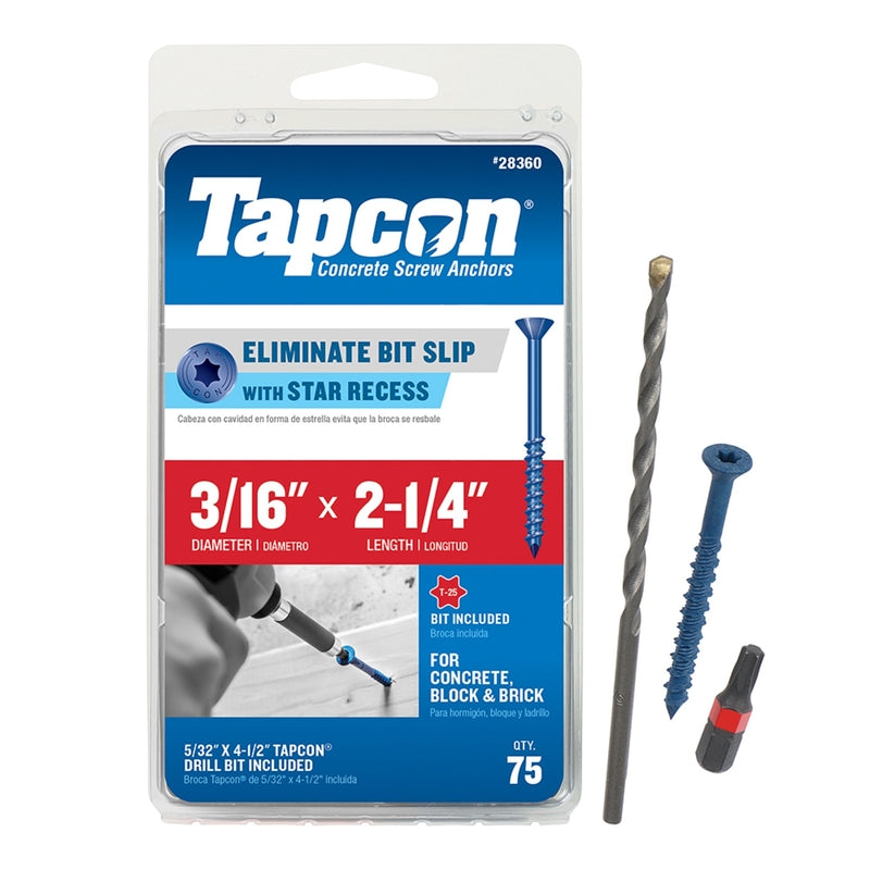 CN SCRW 3/16X2-1/4″ 75PK on Sale