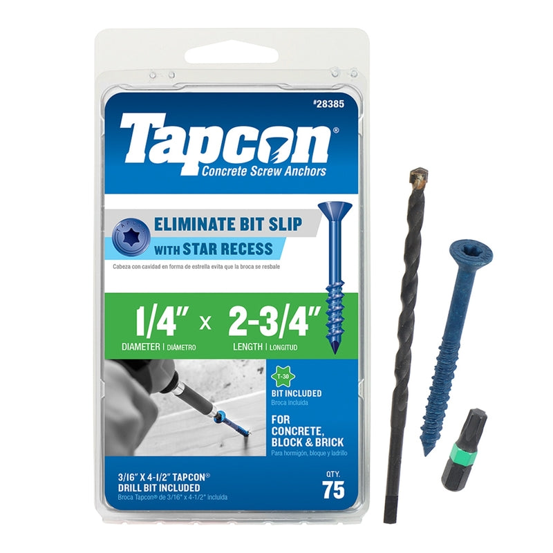CN SCRW 1/4X2-3/4″ 75PK on Sale