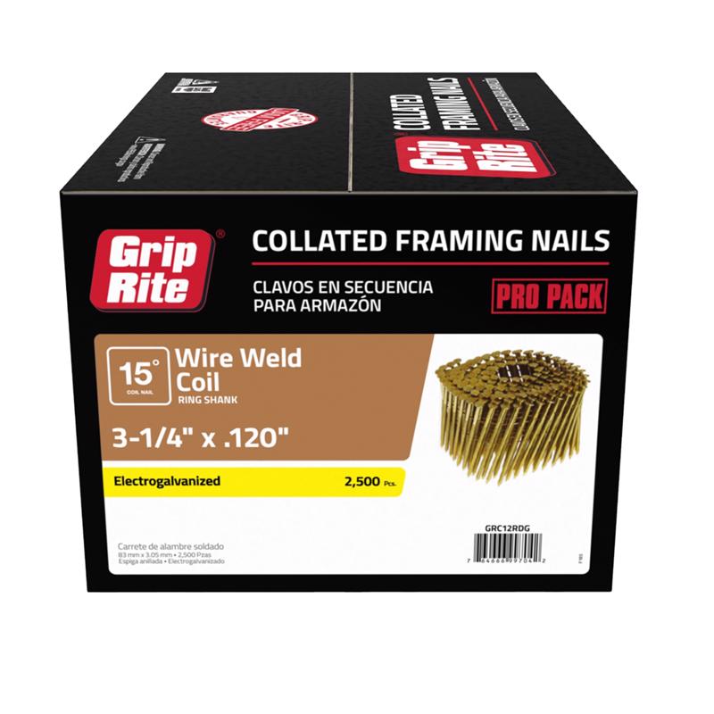 COIL NAIL 3-1/4″ BX2500 Online Hot Sale