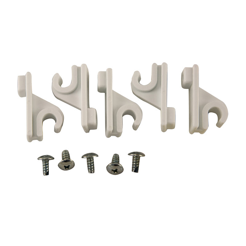 ADJ POLE/CAP 5PK WHT Online Hot Sale