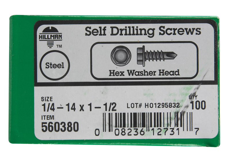 HWH DRL SCR 1/4-14X1 1/2 Online Hot Sale