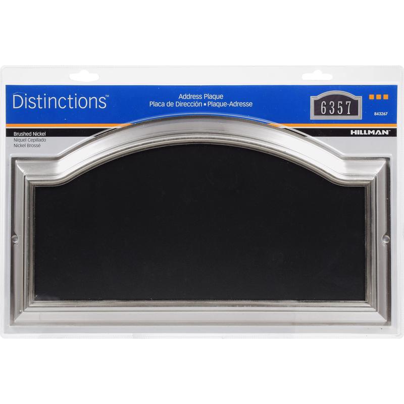 ADRESS PLATE DSNCT BNCKL Sale