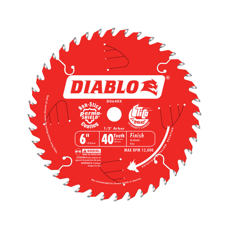 FINISH SAW BLD 40T X 6″D Online now