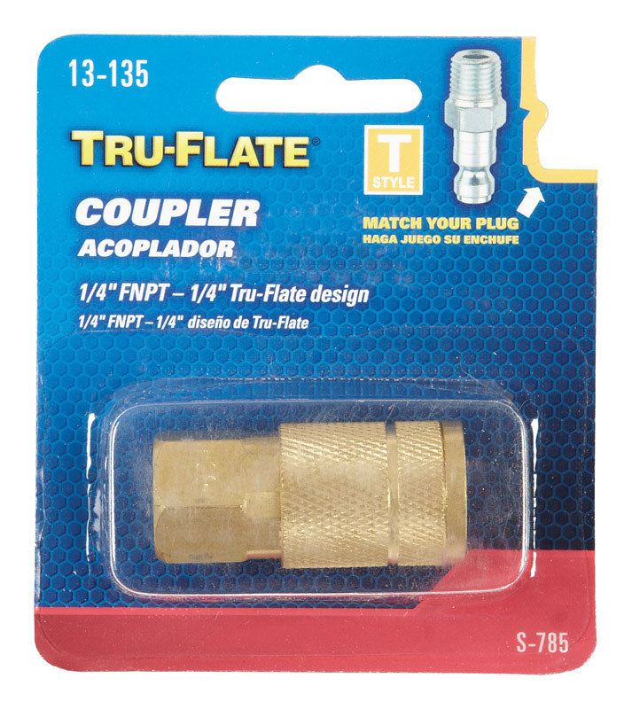 AIR COUPLER “T” 1/4″TF Online Hot Sale