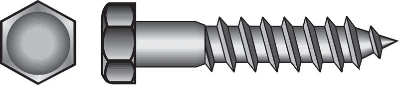 HX LAG SCRW Z 3/8X6 Supply