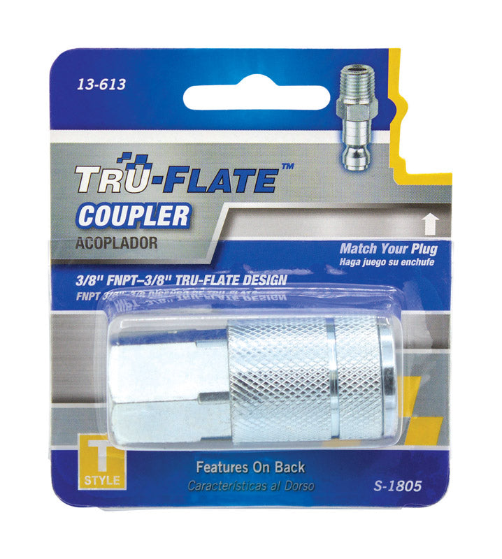 AIR COUPLER “T” 3/8″FNPT Hot on Sale