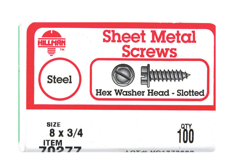 HX WH SMS Z 8X3/4 Supply
