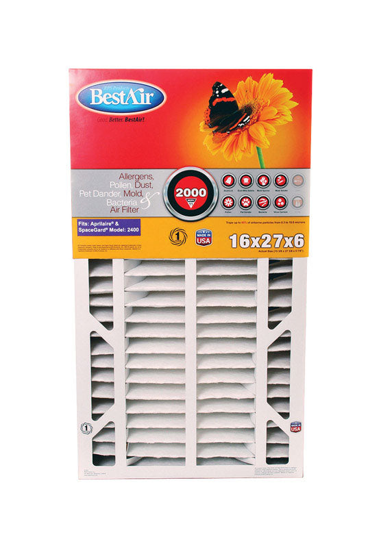 AIR FILTER 27X16X6 PLTD Discount