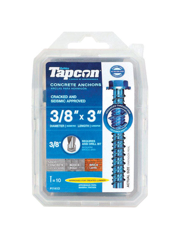 CON ANCR SCRW STL 3/8X3″ on Sale