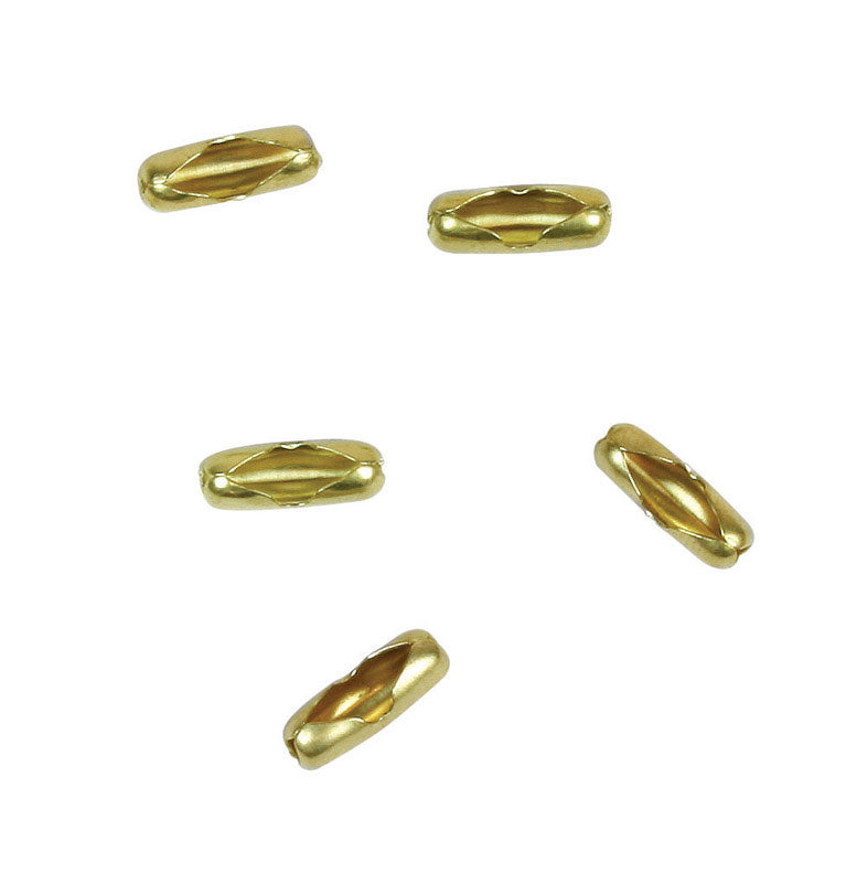 CONNECTOR #6 BRASS PK/5 on Sale