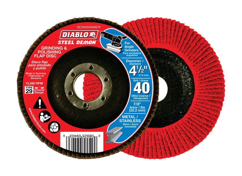 FLAP DISC 4-1/2″ 40G Sale