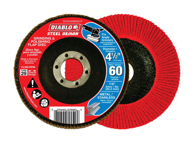FLAP DISC 4-1/2″ 60G Online now