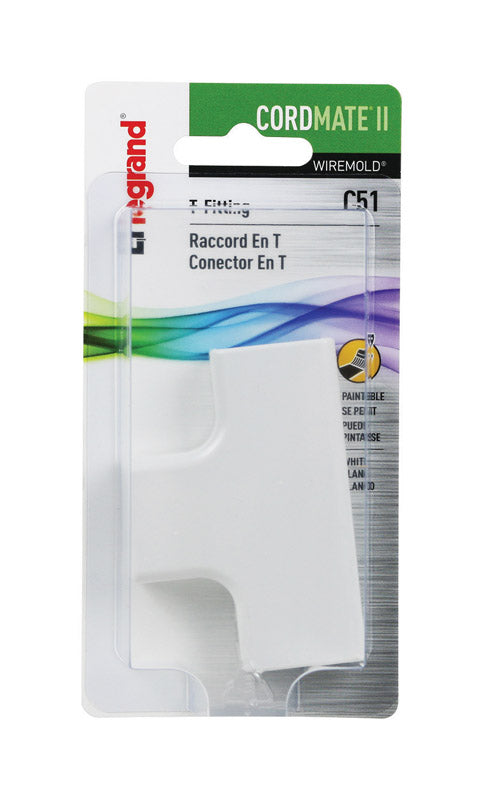 CORD CHANNEL T-FITTING on Sale